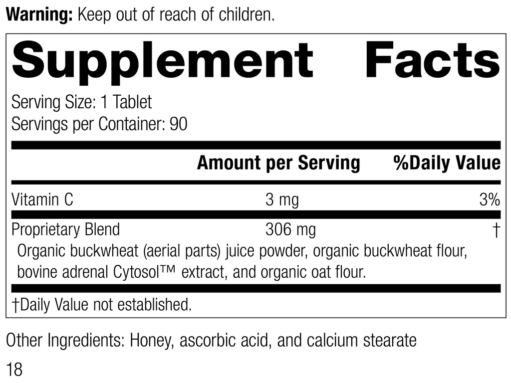 3325 Cyruta Plus R16 Supplement Facts